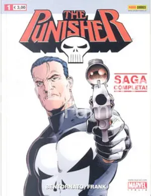 COMICS USA #    15 - PUNISHER  1 BIANCO E NERO : BENTORNATO FRANK