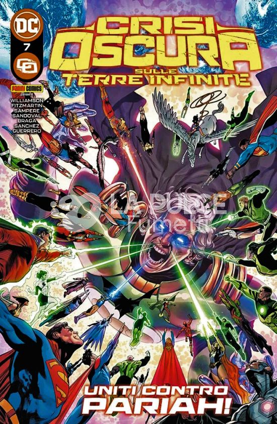 DC CROSSOVER #    30 - CRISI OSCURA SULLE TERRE INFINITE 7