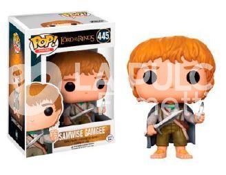 LORD OF THE RINGS : SAMWISE GAMGEE - VINYL FIGURE #  445 - POP FUNKO MOVIES GLOW IN THE DARK
