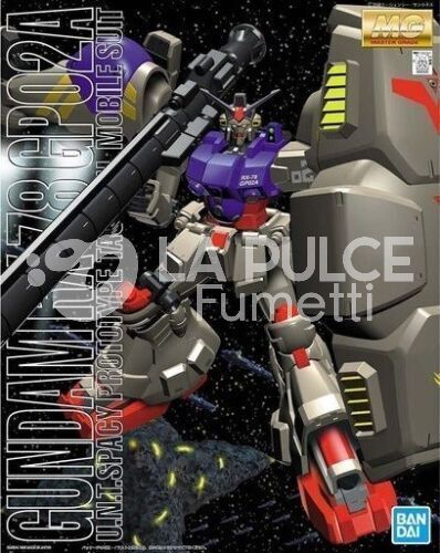 GUNDAM: RX-78 GP02A - MASTER GRADE - U.N.T. SPACY PROTOTYPE TACTICAL MOBILE SUIT