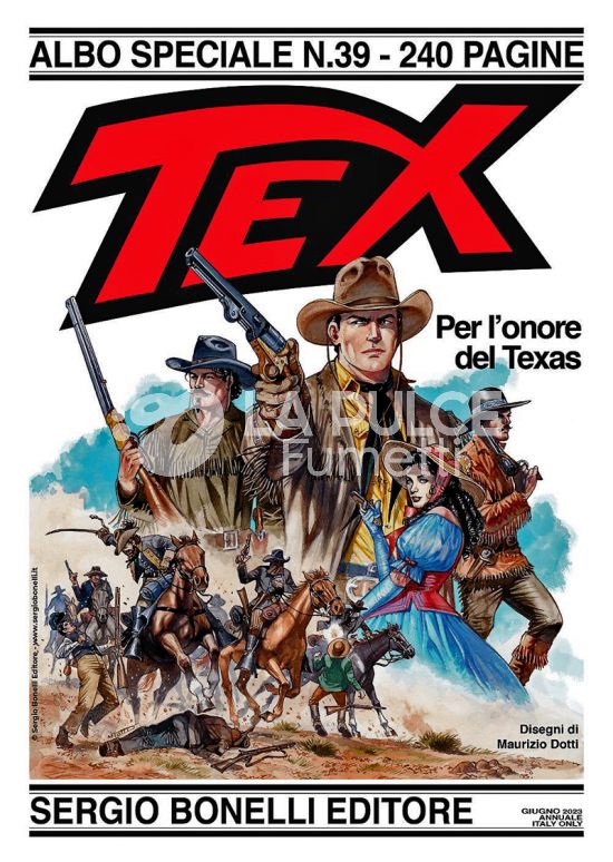 TEX ALBO SPECIALE #    39: PER L'ONORE DEL TEXAS