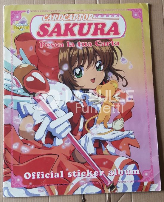 CARDCAPTOR SAKURA PESCA LA TUA CARTA - OFFICIAL STICKER ALBUM  COMPLETO