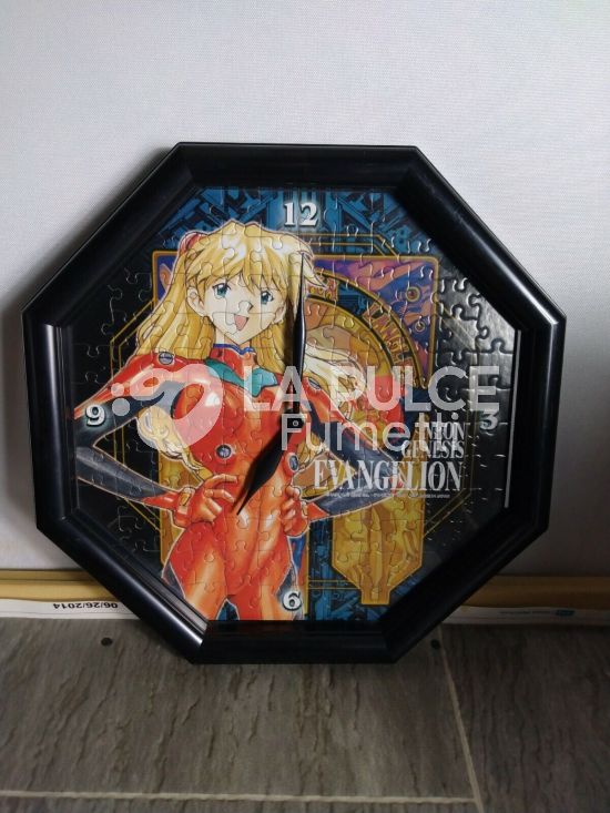 EVANGELION - JIGSAW CLOCK ASUKA - PUZZLE/OROLOGIO 117 PEZZI (GIA' ASSEMBLATO)