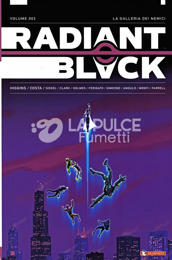 MASSIVE-VERSE - RADIANT BLACK #     3: LA GALLERIA DEI NEMICI