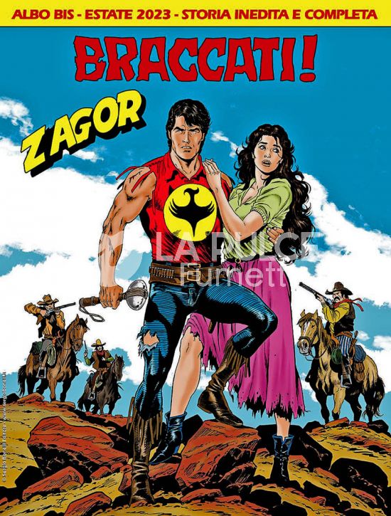 COLLANA ORIZZONTI #     7 - ZENITH 747 BIS - ZAGOR 696 BIS: BRACCATI!