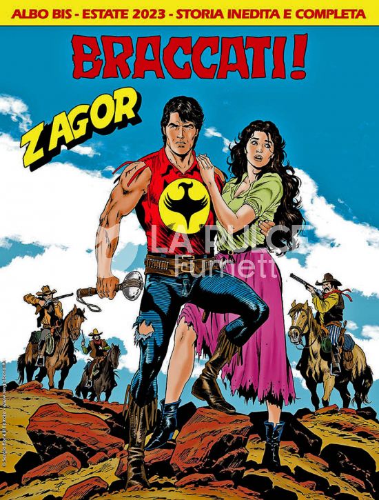 COLLANA ORIZZONTI #     7 - ZENITH 747BIS - ZAGOR 696 BIS: BRACCATI!