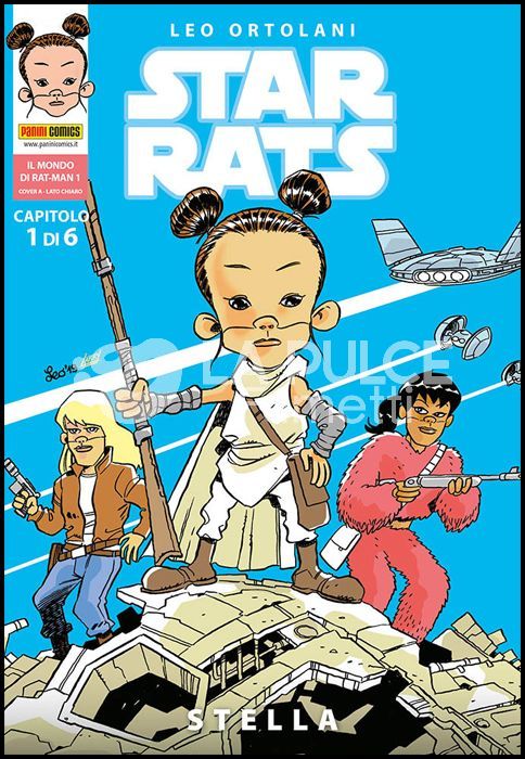 IL MONDO DI RAT-MAN 1/6 - STAR RATS 1/6 COMPLETA STELLA - COVER B - LATO OSCURO