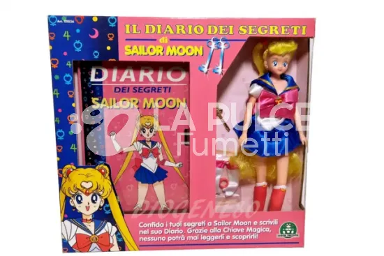 IL DIARIO DEI SEGRETI DI SAILOR MOON - DIARIO + BAMBOLA - USATO DA PRIVATO IN BUONE CONDIZIONI (FOTO NON ESPLICATIVA)