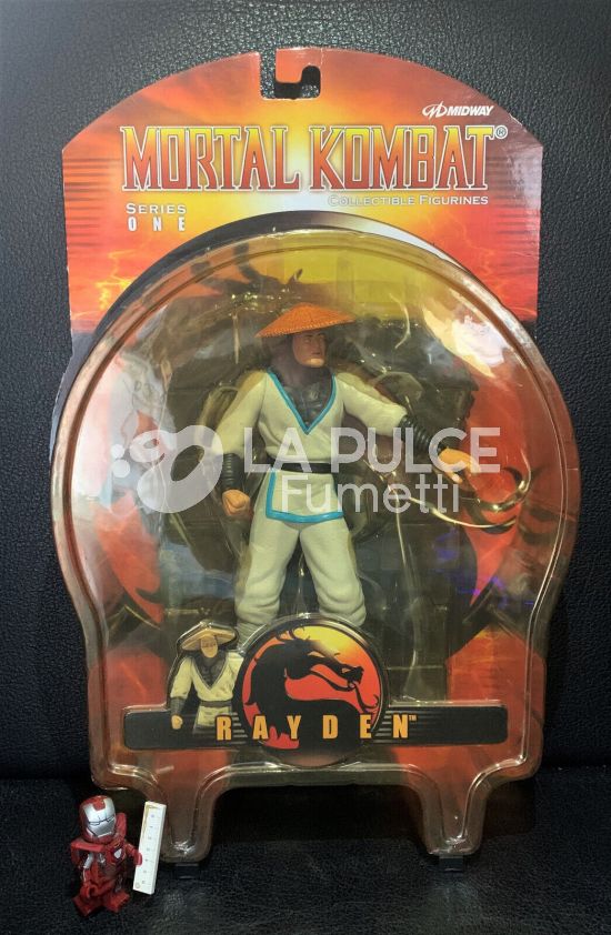MORTAL KOMBAT - COLLECTIVE FIGURINES SERIES ONE : RAYDEN - USATO IN BUONE CONDIZIONI (FOTO NON ESPLICATIVA)