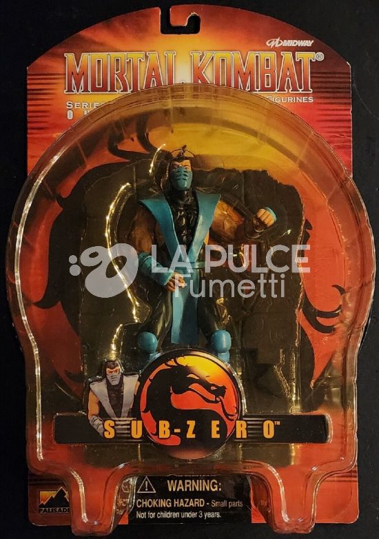 MORTAL KOMBAT - COLLECTIVE FIGURINES SERIES ONE : SUB-ZERO - USATO IN BUONE CONDIZIONI (FOTO NON ESPLICATIVA)