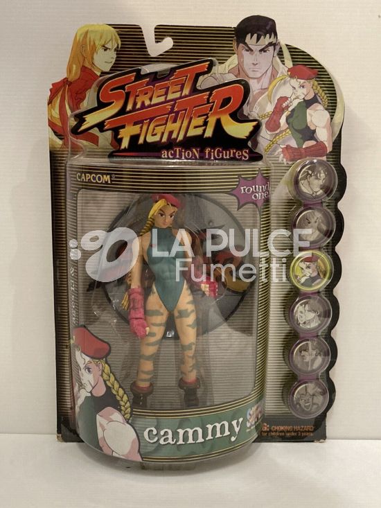 STREET FIGHTER ACTION FIGURES ROUND ONE! - CAMMY PLAYER 2 - DA PRIVATO