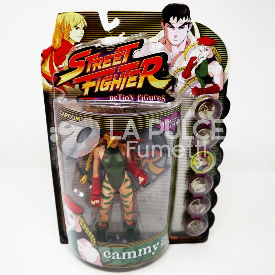 STREET FIGHTER ACTION FIGURES ROUND ONE! - CAMMY PLAYER 1 - DA PRIVATO