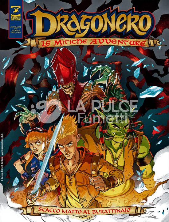 DRAGONERO ADVENTURES #    22 - DRAGONERO - LE MITICHE AVVENTURE 10: SCACCO MATTO AL BURATTINAIO