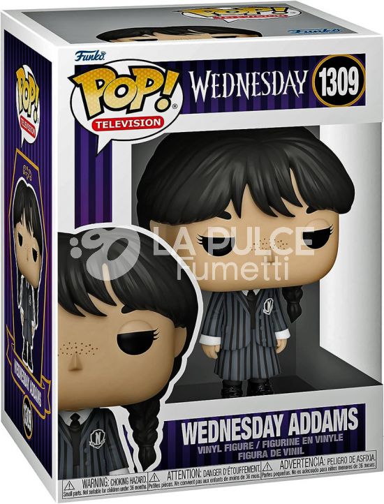 WEDNESDAY: WEDNESDAY ADDAMS - VINYL FIGURE #  1309 - POP FUNKO