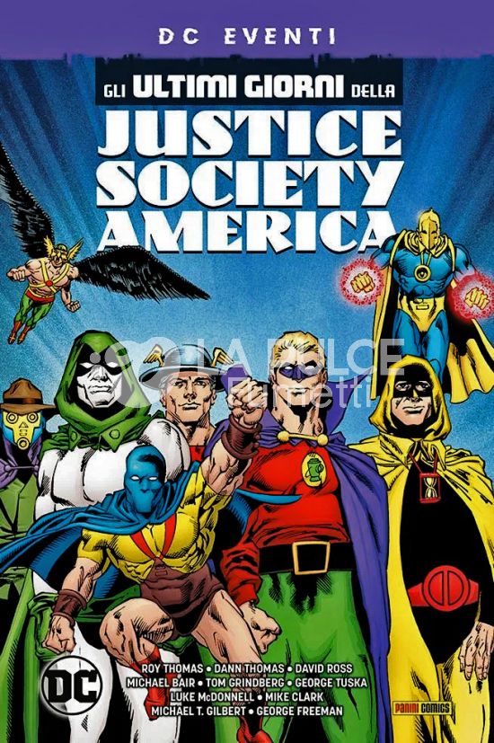 DC EVENTI - GLI ULTIMI GIORNI DELLA JUSTICE SOCIETY AMERICA