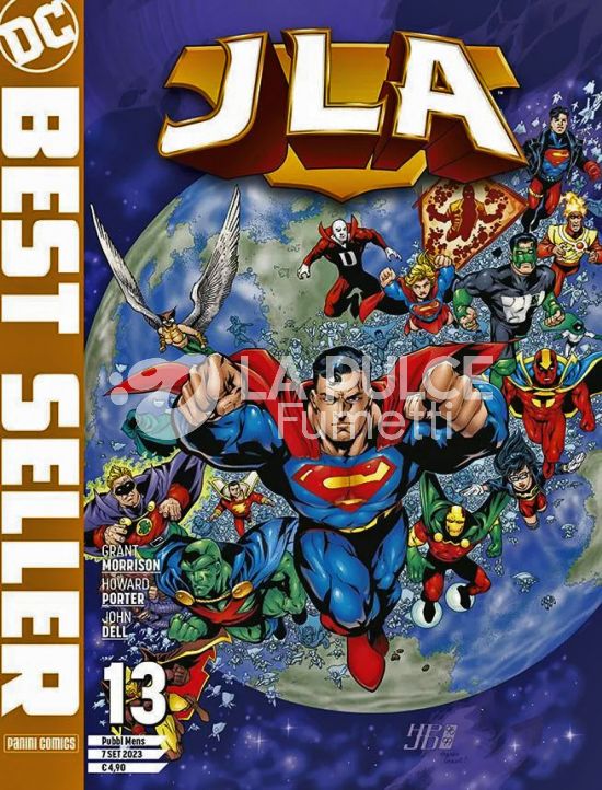 DC BEST SELLER #    40 - JLA 13 - GRANT MORRISON