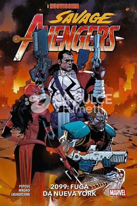 MARVEL COLLECTION INEDITO - I NUOVISSIMI SAVAGE AVENGERS #     2: 2099: FUGA DA NUEVA YORK