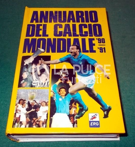 ANNUARIO DEL CALCIO MONDIALE 1990/1991 CARTONATO NUOVO