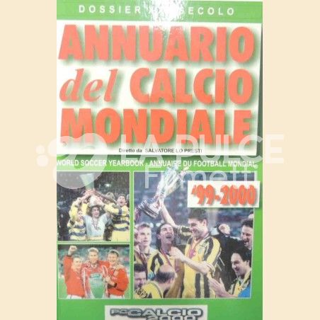 ANNUARIO DEL CALCIO MONDIALE 1990/1991 CARTONATO NUOVO