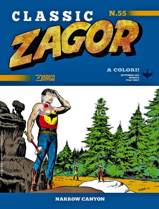 ZAGOR CLASSIC #    55: NARROW CANYON