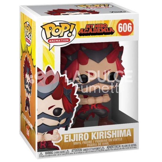 MY HERO ACADEMIA : EIJIRO UNBREAKABLE  - VINYL FIGURE #  606 - POP FUNKO