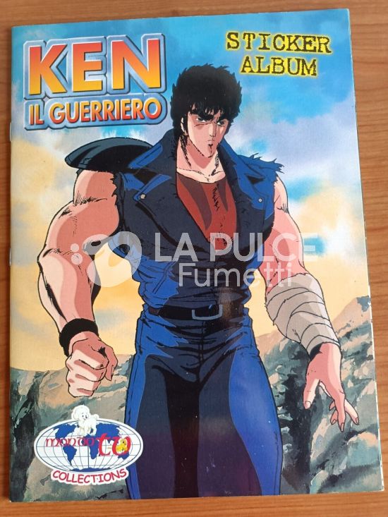 KEN IL GUERRIERO MONDO TV COLLECTION  STICKER ALBUM  COMPLETO OTTIMO