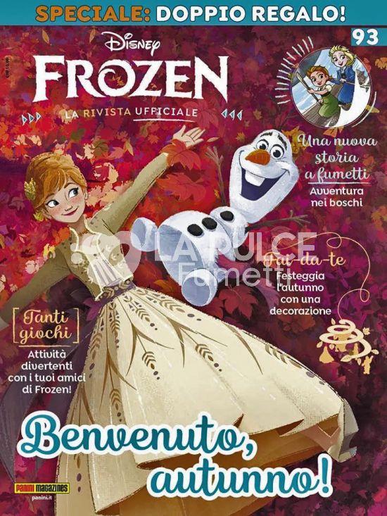 DISNEY FROZEN MAGAZINE #    93 + SET DI ANELLI