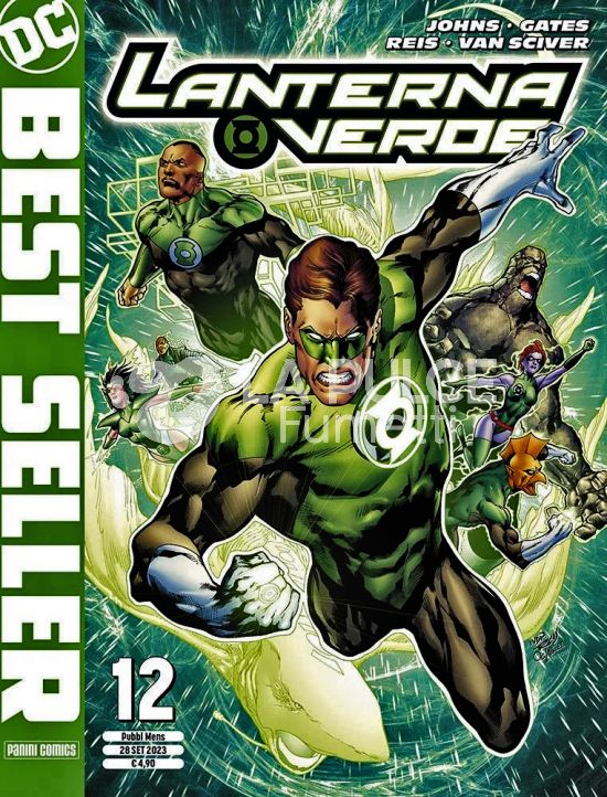 DC BEST SELLER NUOVA SERIE #    33 - LANTERNA VERDE DI GEOFF JOHNS 12