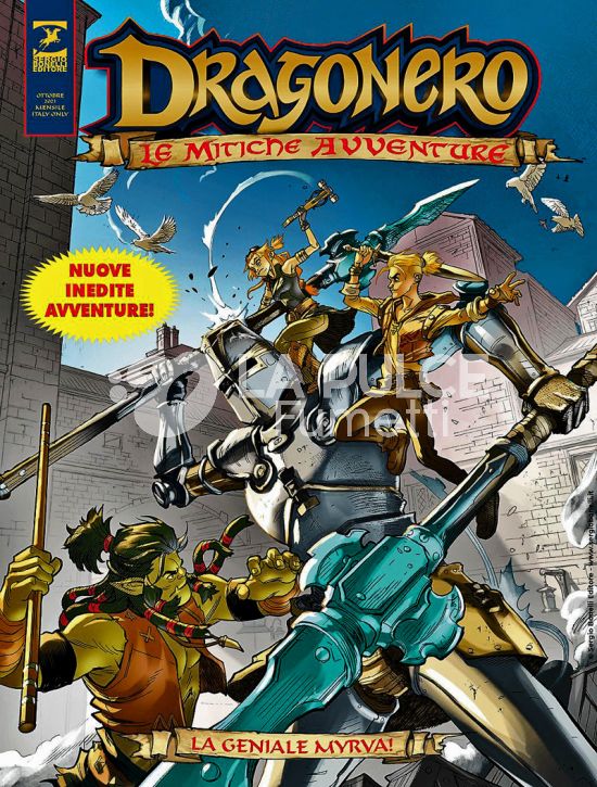 DRAGONERO ADVENTURES #    23 - DRAGONERO - LE MITICHE AVVENTURE 11: LA GENIALE MYRVA! - DA QUI INEDITO