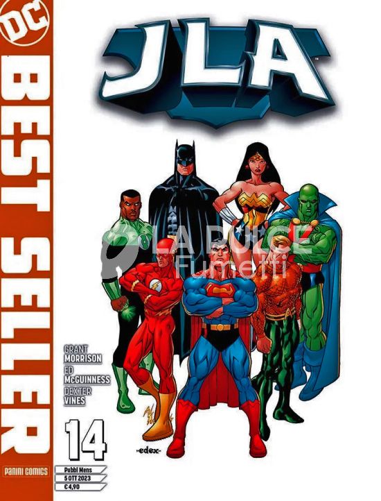 DC BEST SELLER #    41 - JLA 14 - GRANT MORRISON