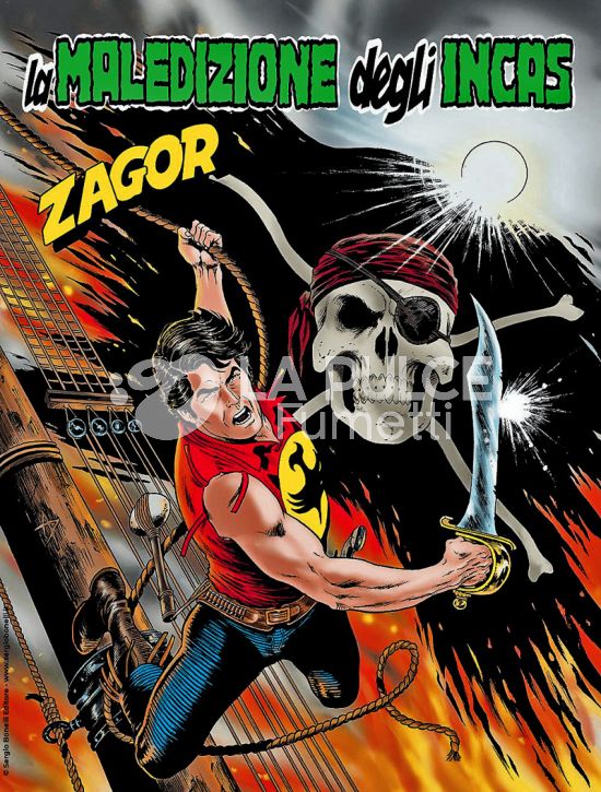 ZENITH #   749 - ZAGOR 698: LA MALEDIZIONE DEGLI INCAS