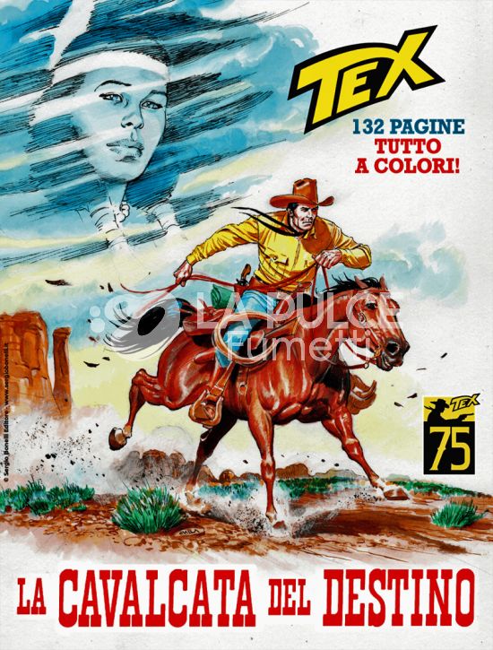 TEX GIGANTE #   755: LA CAVALCATA DEL DESTINO - A COLORI