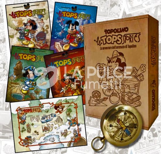 DISNEY SPECIAL BOOKS #    30 - LO SCRIGNO DELLE TOPS STORIES - LE AVVENTURE DELL'ANTENATO DI TOPOLINO