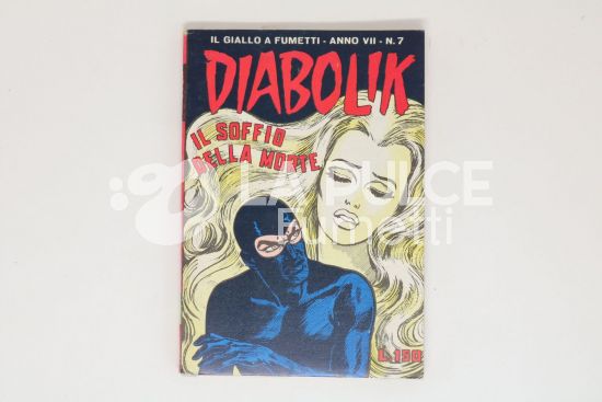 DIABOLIK ORIGINALE ANNO  7 #     7: IL SOFFIO DELLA MORTE