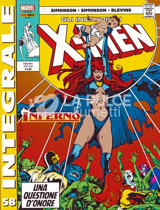 MARVEL INTEGRALE - X-MEN #    58