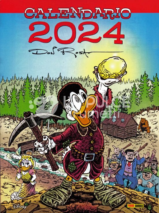 DISNEY SPECIAL EVENTS #    38 INIZIATIVA - DON ROSA CALENDARIO 2024