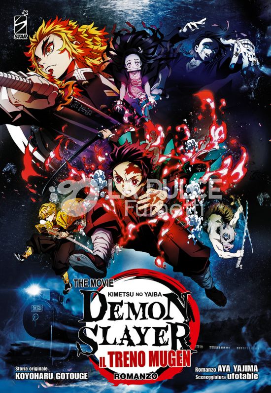 DEMON SLAYER - KIMETSU NO YAIBA THE MOVIE: IL TRENO MUGEN - ROMANZO + MINIPOSTER