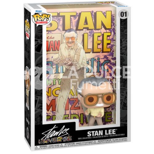 MARVEL COMIC COVERS: STAN LEE  - VINYL FIGURE #  01 POP FUNKO
