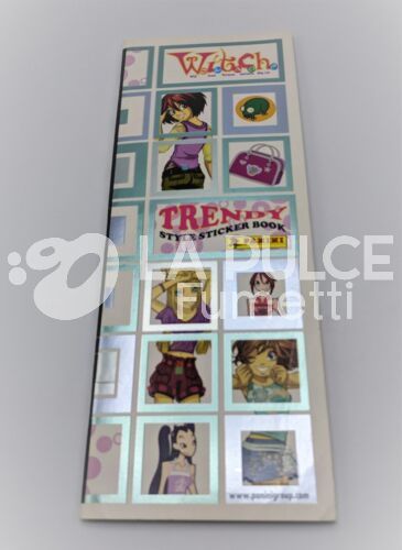 WITCH TRENDY STYLE STICKER BOOK - ALBUM FIGURINE COMPLETO