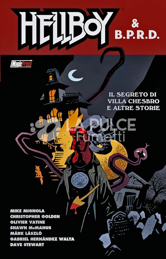 HELLBOY PRESENTA - HELLBOY & B.P.R.D.: IL SEGRETO DI VILLA CHESBRO E ALTRE STORIE - BPRD