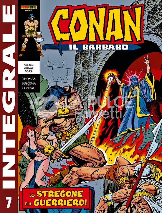 PANINI COMICS INTEGRALE - CONAN IL BARBARO #     7: LO STREGONE E IL GUERRIERO!