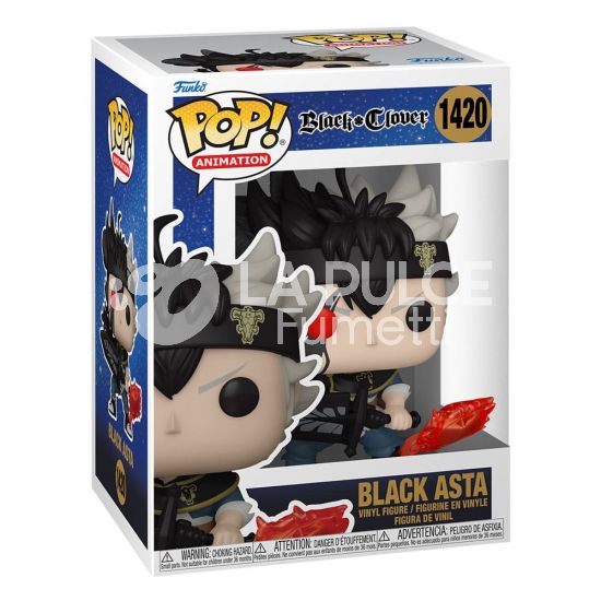 BLACK CLOVER  :  BLACK ASTA  #   1420- POP FUNKO ANIMATION