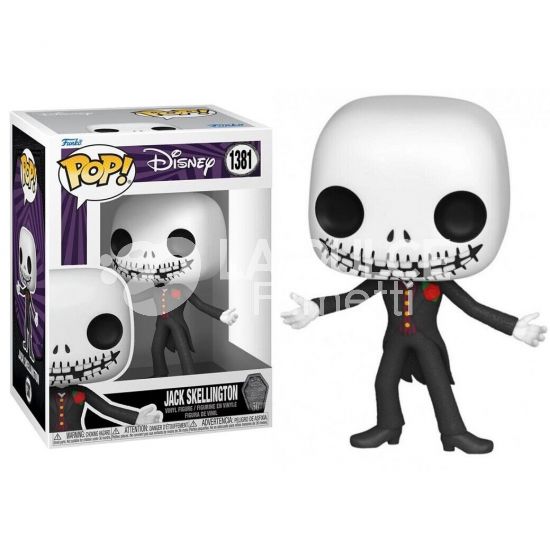 NIGHTMARE BEFORE CHRISTMAS: JACK SKELLINGTON - VINYL FIGURE #  1381- POP FUNKO