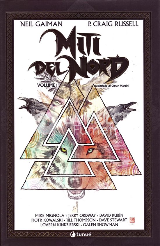 PROSPERO'S BOOK #   144 - MITI DEL NORD #     1 - VARIANT MANICOMIX