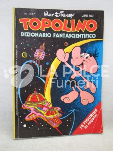 TOPOLINO LIBRETTO #  1417- NO FIGURINE