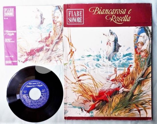 FIABE SONORE ANNO I #    10: BIANCAROSA E ROSELLA + VINILE