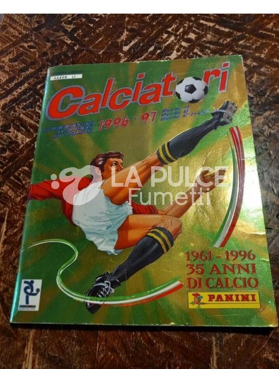 ALBUM CALCIATORI 1996/1997 COMPLETO CON AGGORNAMENTI