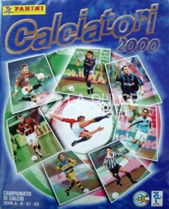 ALBUM CALCIATORI 2000 COMPLETO CON AGGIORNAMENTI + CEDOLA