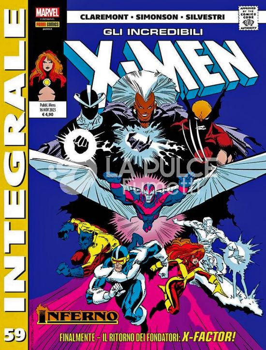 MARVEL INTEGRALE - X-MEN #    59