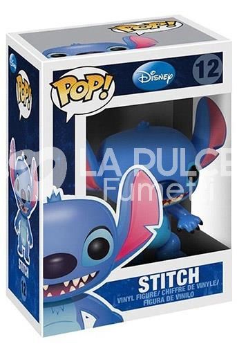 DISNEY:  STITCH -VINYL FIGURE #  12 - POP FUNKO